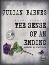 Cover image for The Sense of an Ending